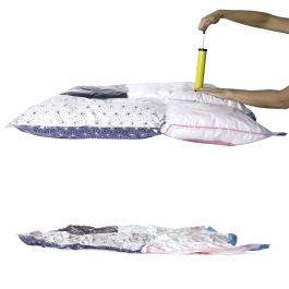 Idebox Juego de 6 Bolsas de Vacío con Bomba para Almacenamiento Inteligente