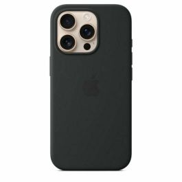Apple iPhone 16 Pro Funda de silicona con MagSafe Negro Apple iPhone 16 Pro Funda de silicona con MagSafe Negro