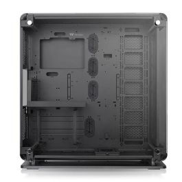 Thermaltake Core P8 TG Full Tower Negro - Caja de PC. Soporte para ventiladores 120/140mm y unidades de disco 2.5/3.5".