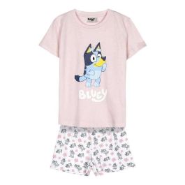 Cerdá Pijama Corto Single Jersey Bluey Talla 4 Años Rosa