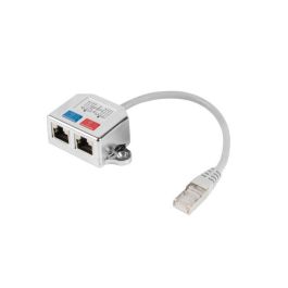 Lanberg Adaptador Splitter Ethernet FTP RJ45, 100 Mbps, Conectores RJ-45 Macho/Hembra, Categoría 5/5e, Blindaje Simple Precio: 6.89999959. SKU: S5605105