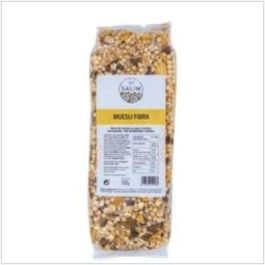 INT SALIM Muesli Fibra 500g, Alto contenido en fibra con avena, trigo, pasas, sésamo, girasol, nueces y manzana Precio: 3.8900004. SKU: B1H5VAAH7B