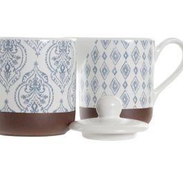 Azucarero Arabe DKD Home Decor Azul Marron 6.5 x 8 x 12.5 cm Set de 2 Azucarero Arabe DKD Home Decor Azul Marron 6.5 x 8 x 12.5 cm Set de 2
