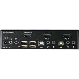 Switch KVM Startech SV231HDMIUA FHD HDMI USB Negro Switch KVM Startech SV231HDMIUA FHD HDMI USB Negro
