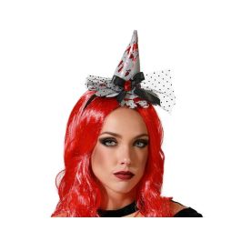 Diadema Sombrero Bruja Gris Manchas Sangre Precio: 1.49999949. SKU: B17HMAH8MA