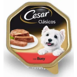 Cesar Clasicos Buey Caja 14x150 gr Comida para perros fácil de digerir con vitaminas y minerales sin colorantes ni aromatizantes artificiales Precio: 23.4999996. SKU: B1AFRSEX6D