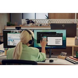 HP Monitor E24t G5 / 23,8" / FHD / HDMI-DisplayPort-USB(A)-USB(B) / Regulable Altura / Tactil