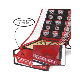 Tachan Juego De Baloncesto Con Marcador Electrónico Para Niños +3 Años Incluye 9 Canastas y 3 Pelotas