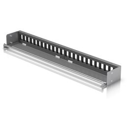 Ubiquiti UACC-Rack-Panel-Patch-Blank-24 - Panel Keystone de Policarbonato y SPCC, 1U, Color Gris