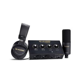 MAUDIO M-Track Duo HD Pack Interfaz de Audio USB-C 2 Entradas/2 Salidas 24 bits/192 kHz con Micrófono, Auriculares y Software Producer Essentials Precio: 150.49999965. SKU: B1E5KW26HX