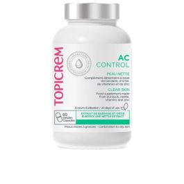Topicrem Ac Control Suplemento Alimenticio para Piel con Imperfecciones y Grasa. Promueve una Piel Limpia y Saludable. 60 Cápsulas Precio: 19.68999967. SKU: B1EEWM8F2Y
