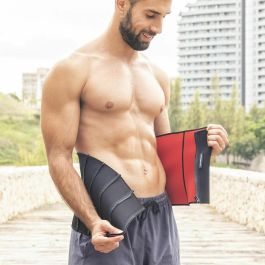 Pack Aro de Fitness Desmontable Recubierto de Espuma y Faja Deportiva Adelgazante con Efecto Sauna InnovaGoods
