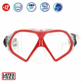 Gafas de Buceo con Tubo AquaSport Rojo Gris (6 Unidades) Gafas de Buceo con Tubo AquaSport Rojo Gris (6 Unidades)