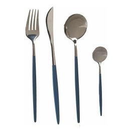 Kinvara Set de Cubiertos 8 Piezas Plata Gris Acero Inoxidable 16x5x24.5 cm (12 Unidades) Precio: 157.49999969. SKU: S3610006