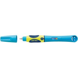Pelikan P2NBL Pluma Estilográfica griffix NeonFreshBlue para Zurdos