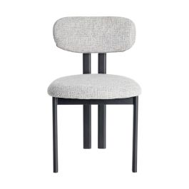 Silla Gris Tejido-Metal 50 X 47 X 81 cm