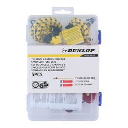 Dunlop Set de pulpos para coches 5 piezas - Incluye correas y cables elásticos