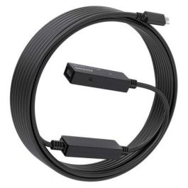 AISENS - CABLE USB 3.2 Gen1x1 PROLONGADOR CON AMPLIFICADOR, USB-C/M-USB-C/H, NEGRO, 10M