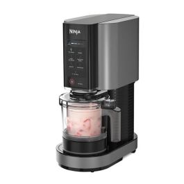 Ninja NC300EU Heladera 6 programas 800W 473 ml para helados gourmet, sorbetes, helados de yogur y batidos con One Touch Intelligence