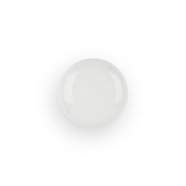 Rei mod .821 Blister con 4 Pomos Redondos para Mueble, Porcelana Acabado Blanco, Ø35mm