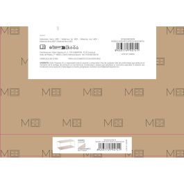 Inde Mueble Auxiliar de 2 Niveles Madera y Metal 78 x 38 x 38 cm Moblekit (3 Unidades)