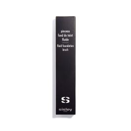 Sisley Pincel para Base de Maquillaje Fluida, Brocha de Maquillaje Profesional con Pelo Sintético Suave, Acabado Impecable, 1 Unidad