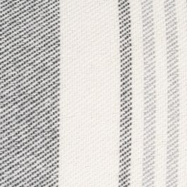 Cojín Rayas Beige-Gris Algodón-Poliéster 70 X 50 cm