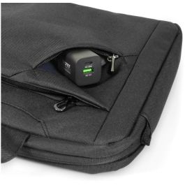 Port Designs 135172 Maletín Toploader ECO para Portátil 15.6" (15-16") Negro con Tirante para Hombro y Compartimento para Tablet