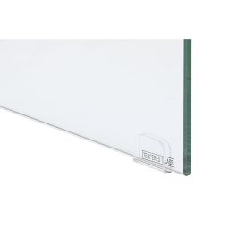 Escritorio DKD Home Decor Blanco Transparente Cristal Madera MDF 120 x 50 x 76 cm