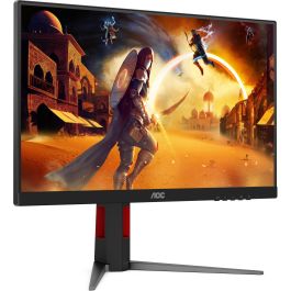AOC Monitor Gaming 24G4HA 23.8" (60.5cm) Full HD 200Hz Fast IPS 1ms Negro/Rojo con HDMI y DisplayPort