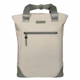 Targus TBB65113GL Mochila Convertible Bolso Tote para Portátil 16" EcoSmart, Piel Vegana, Resistente al Agua, Roble