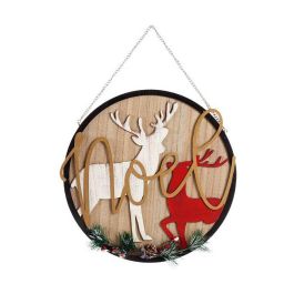 Cartel Navidad Renos 29Cm Madera Krist+ (12 Unidades) Precio: 102.50000024. SKU: B13RX452PM