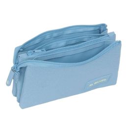 El Ganso Basics Portatodo Triple Cerulean 22x12x3 cm