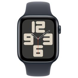 Apple Watch SE GPS + Cellular 44mm Medianoche con Caja de Aluminio y Correa Deportiva Negra Talla M/L Precio: 378.94999978. SKU: B1HL2T4XX8