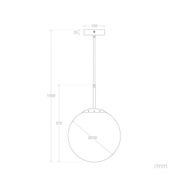 Lámpara Colgante Cristal Czestochowa Lámpara Colgante Cristal SKD-P80035