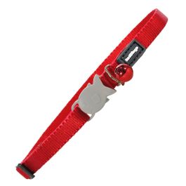 Collar Gato Rd Liso Cierre Pez Rojo 12 mmx20-32 cm Precio: 5.50000055. SKU: S6103422