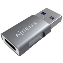 AISENS - MINI ADAPTADOR USB 3.2 GEN2 10G 3A, TIPO USB-C/H-A/M, GRIS Precio: 2.98999954. SKU: B16WNH6MCQ