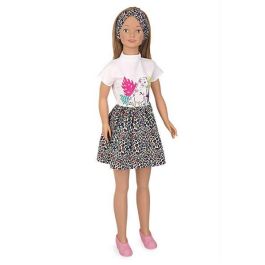Muñecas Arias Muñeca Carole 105 cm con Pelo, Juguete Infantil para Niñas desde 3 Años