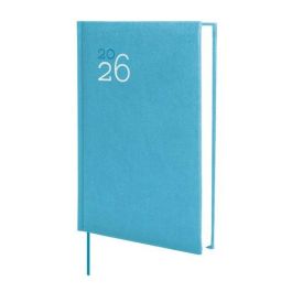 Agenda Anual (2026) Finocam Dynamic Milano Cosida Tapa Acolchada Y10 140X204 D/P Cyan Precio: 10.99000045. SKU: B125B9TRYK