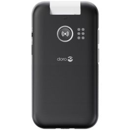 Doro L20 Teléfono Móvil Concha 4G con Pantalla 2.8", Cámara 2MP, Bluetooth 5.0 y GPS Asistido, Negro/Blanco