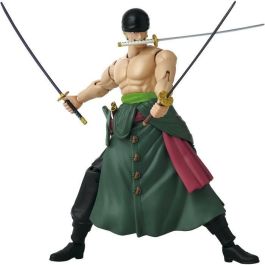 Figura Anime Heroes - BANDAI - One Piece Zoro Style 3 espadas 17 cm - 16 puntos de articulación