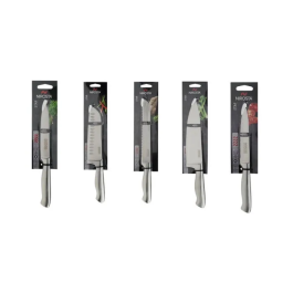 Nirosta Juego de 5 Cuchillos de Cocina Profesionales FAC3176239998085 Acero Inoxidable 24 a 33.5 cm