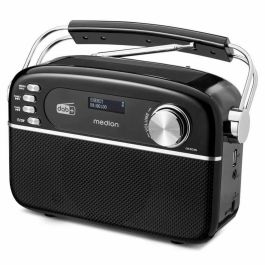 Medion MED1717419457599 Radio Retro DAB/FM Mono 2,5 W RMS Negra