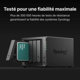 Synology HAT3300-4T Disco Duro Serie Plus para NAS, Hogar y Oficina. 4TB 3.5" SATA III 5400 rpm 256MB Caché Synology HAT3300-4T Disco Duro Serie Plus para NAS, Hogar y Oficina. 4TB 3.5" SATA III 5400 rpm 256MB Caché