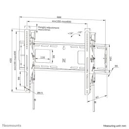 Soporte TV Neomounts WL35-750BL16 42" 86" Soporte TV Neomounts WL35-750BL16 42" 86"
