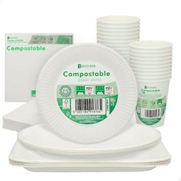Set de Vajilla Procos Blanco Papel 23 x 1,5 x 23 cm Set de Vajilla Procos Blanco Papel 23 x 1,5 x 23 cm Precio: 12.50000059. SKU: B1E7H5RYRB