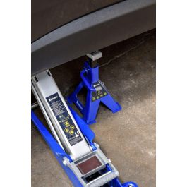 Michelin Cric Hidráulico de Elevación 2,25 T, Rango 15-53 cm, para SUV, 4x4 y Autocaravanas, Chasis Extralargo con Brazo de 70 cm