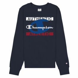 Sudadera sin Capucha Hombre Champion Authentic Athletic Azul oscuro