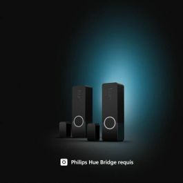 Philips Hue PHI1701429819288 Sensores de Contacto Seguros x2 Negros - Fácil Instalación y Control por App