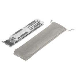 Targus AWE810GL Soporte de Aluminio para ordenador portátil, compatible con pantallas de 10 a 15.6 pulgadas, Plegable y con 6 ajustes de altura. Targus AWE810GL Soporte de Aluminio para ordenador portátil, compatible con pantallas de 10 a 15.6 pulgadas, Plegable y con 6 ajustes de altura.